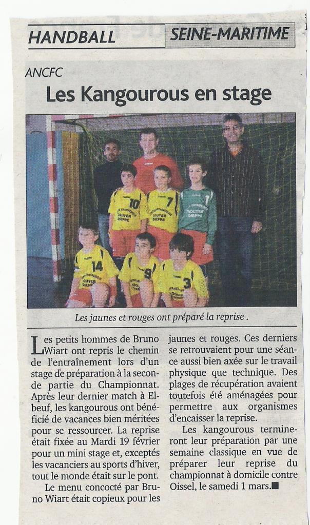 Article du Réveil (19-02-2008)