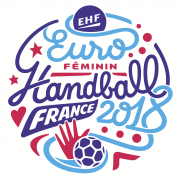 Euro 2018 handball feminin logo svg